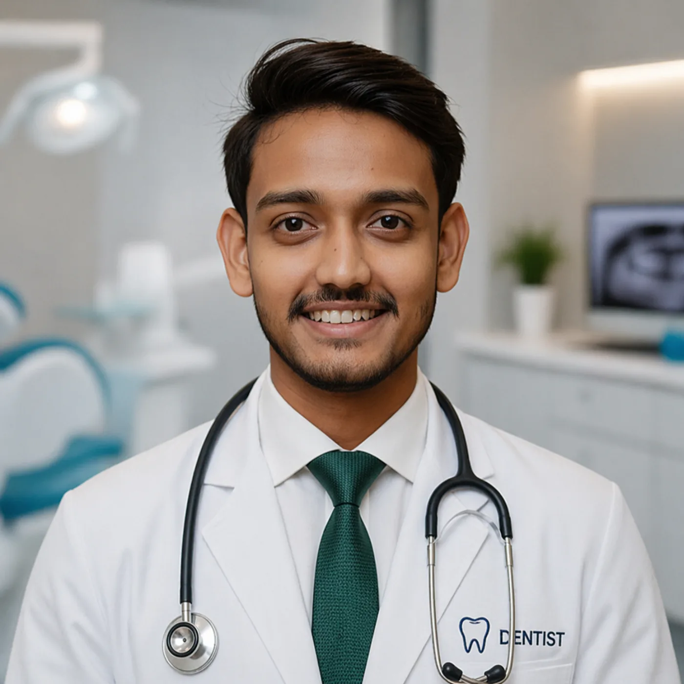 Dr. Raj Aryan — lead dentist at Vennik Dental Clinic