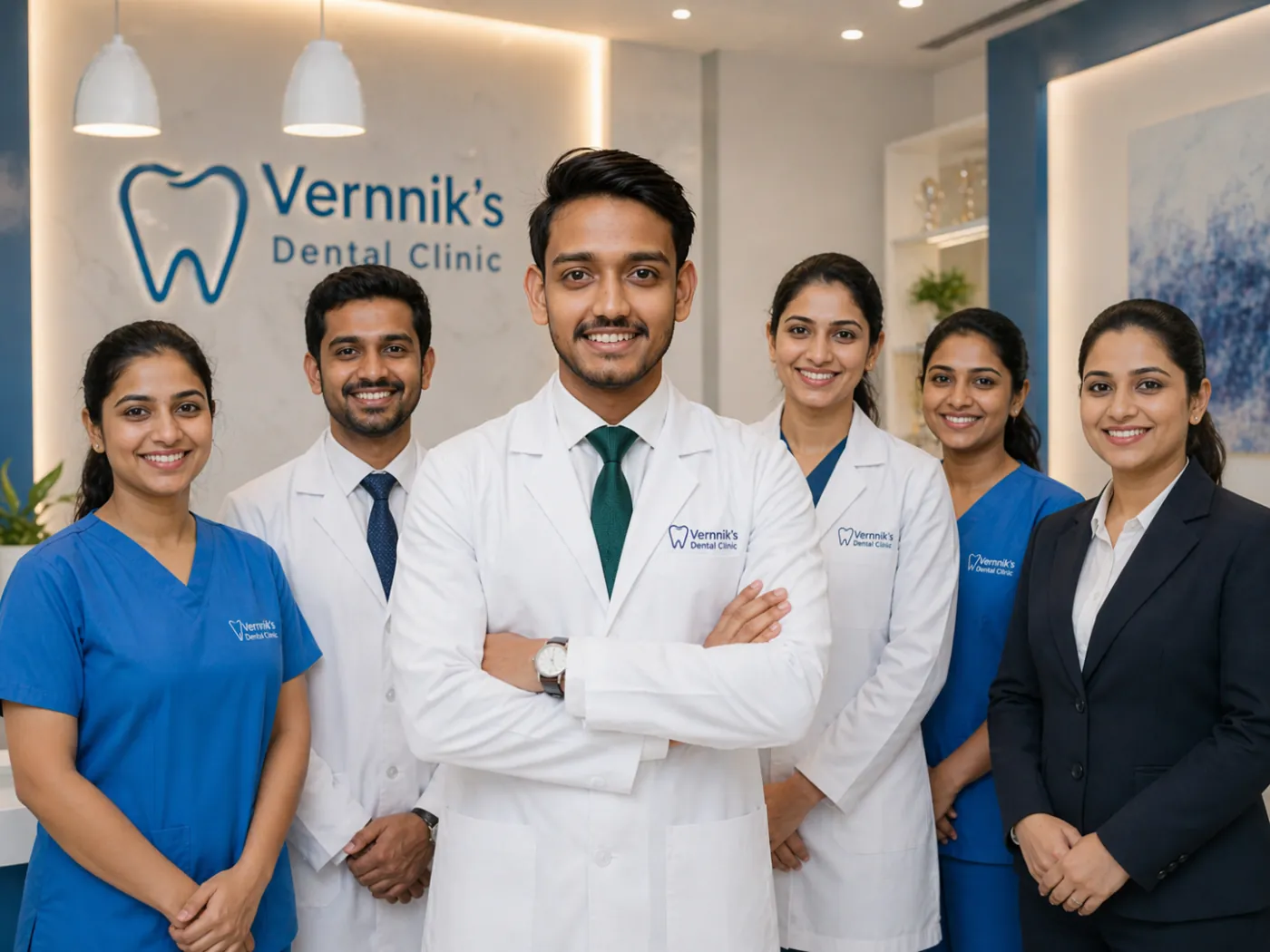 Vennik's Dental Clinic team of dentists and staff